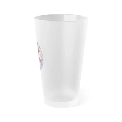 Alabama National Guard v2 - Frosted Pint Glass 16oz - Go Mug Yourself