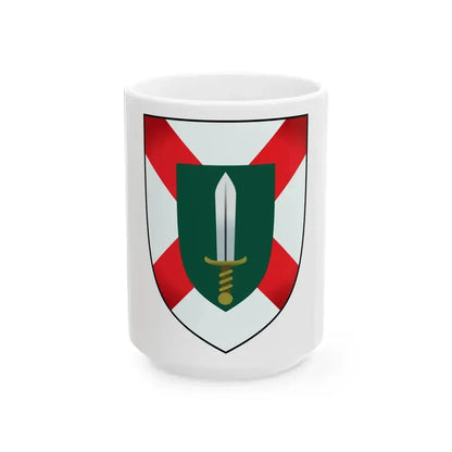Alabama State Defense Force - White Coffee Mug 15oz - Go Mug Yourself