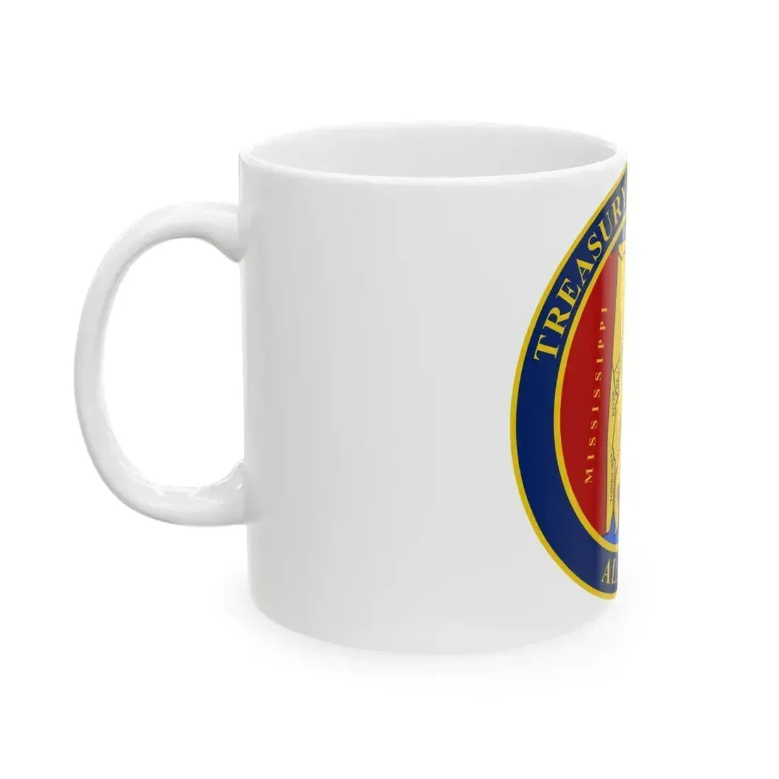 Alabama Treasury Department - White Coffee Mug - Go Mug Yourself