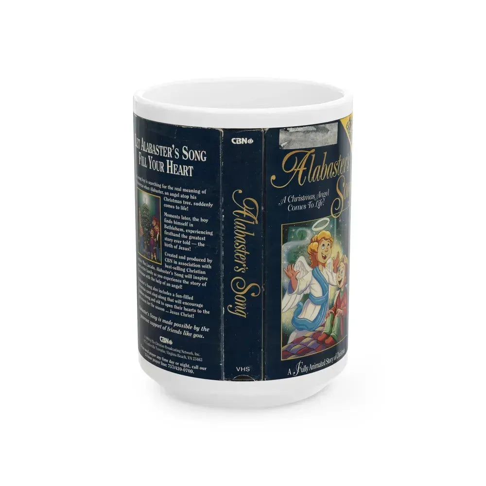 ALABASTERS SONG (VHS COVER) - White Coffee Mug 15oz - Go Mug Yourself