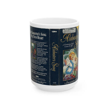 ALABASTERS SONG (VHS COVER) - White Coffee Mug-15oz-Go Mug Yourself