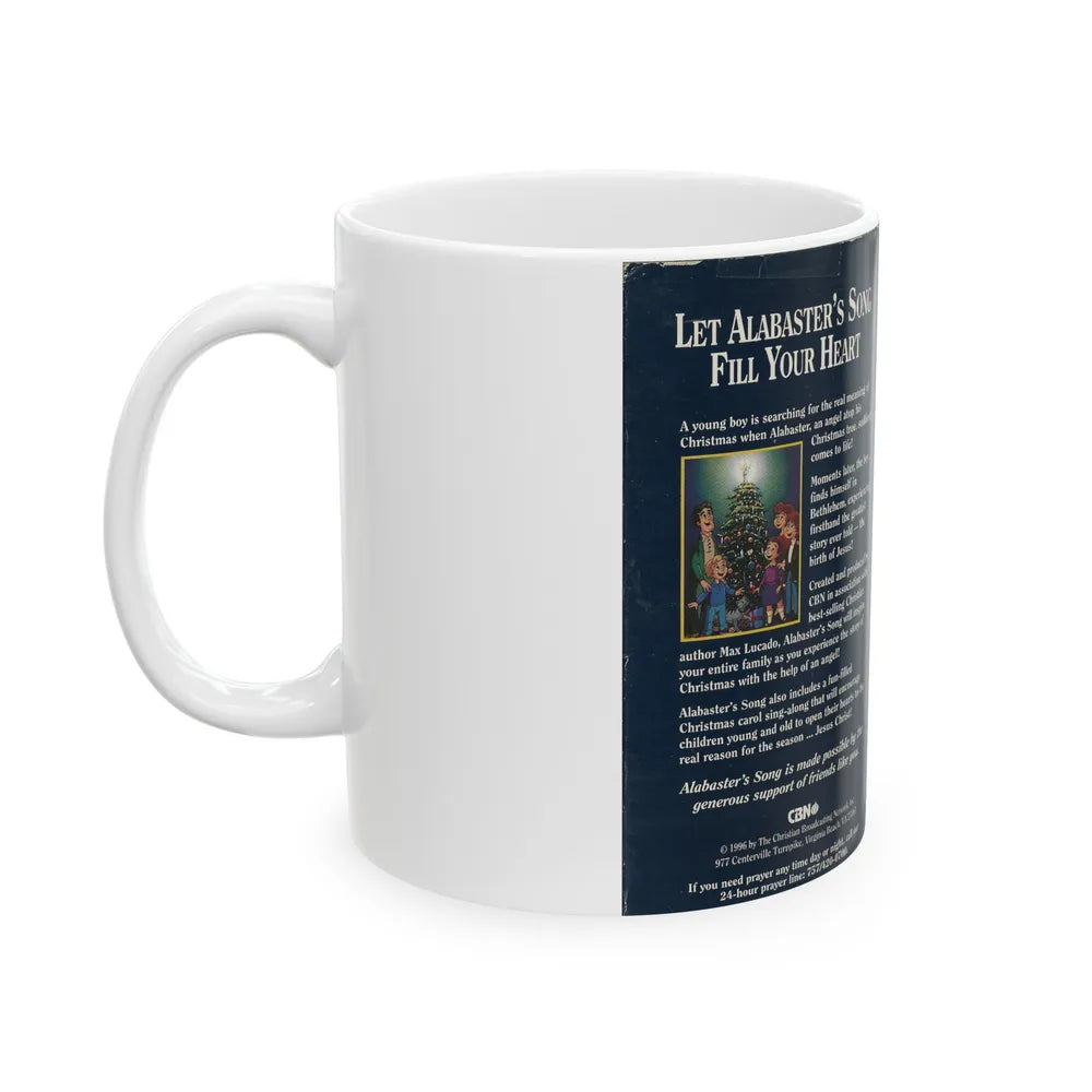 ALABASTERS SONG (VHS COVER) - White Coffee Mug-Go Mug Yourself