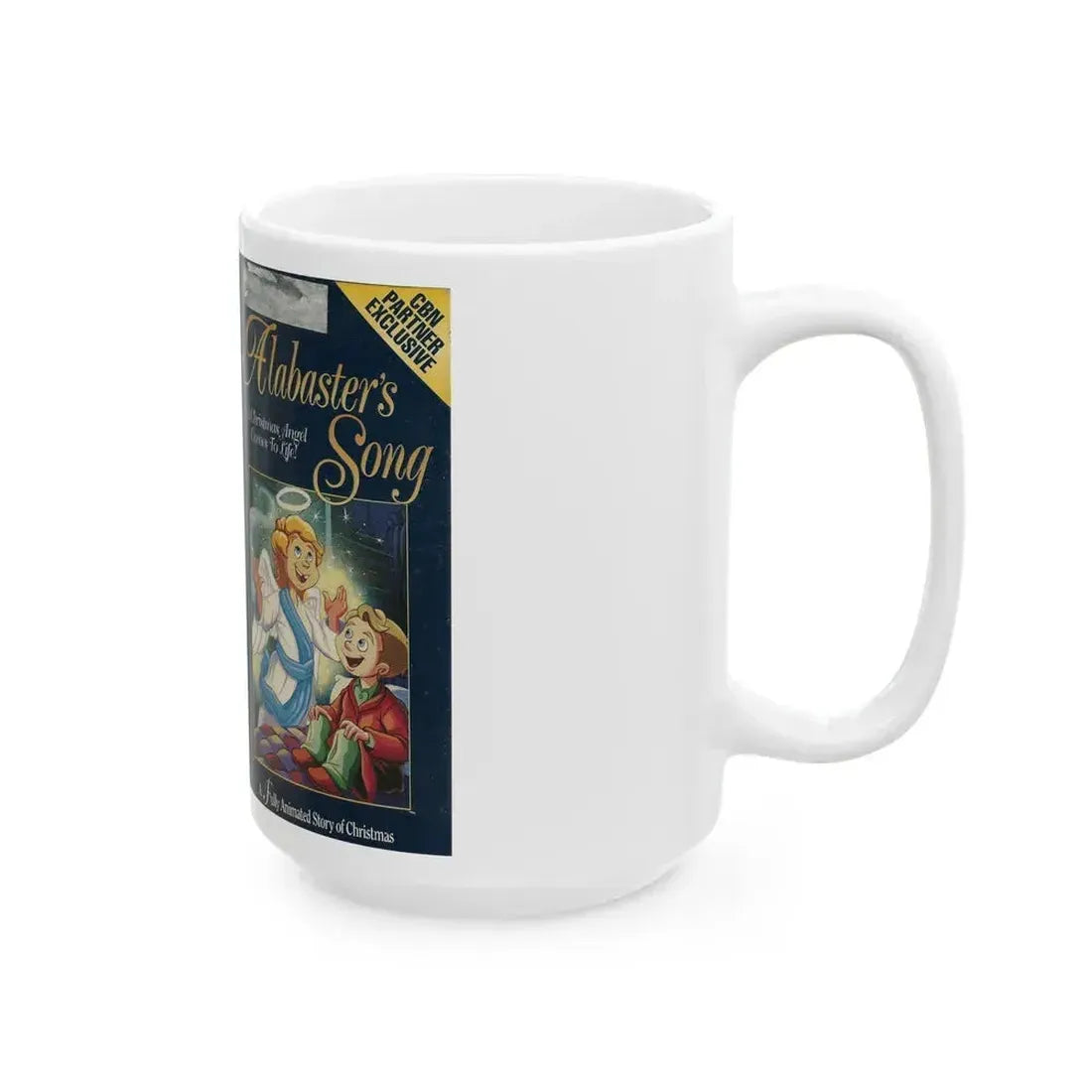 ALABASTERS SONG (VHS COVER) - White Coffee Mug - Go Mug Yourself
