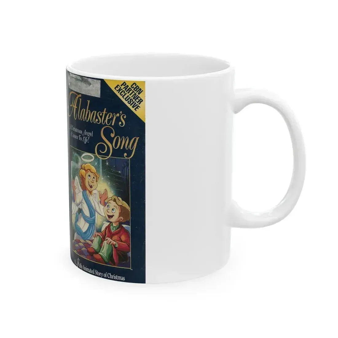ALABASTERS SONG (VHS COVER) - White Coffee Mug - Go Mug Yourself