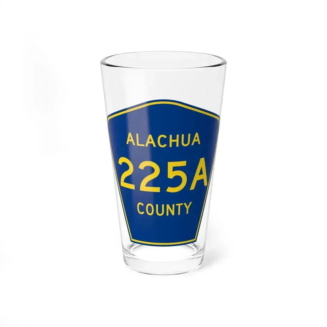 Alachua County 225A (Florida) (Road Sign) Pint Glass 16oz 16oz - Go Mug Yourself