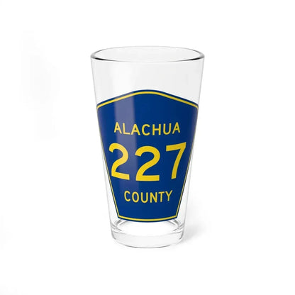 Alachua County 227 (Florida) (Road Sign) Pint Glass 16oz 16oz - Go Mug Yourself