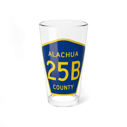 Alachua County 25B (Florida) (Road Sign) Pint Glass 16oz 16oz - Go Mug Yourself