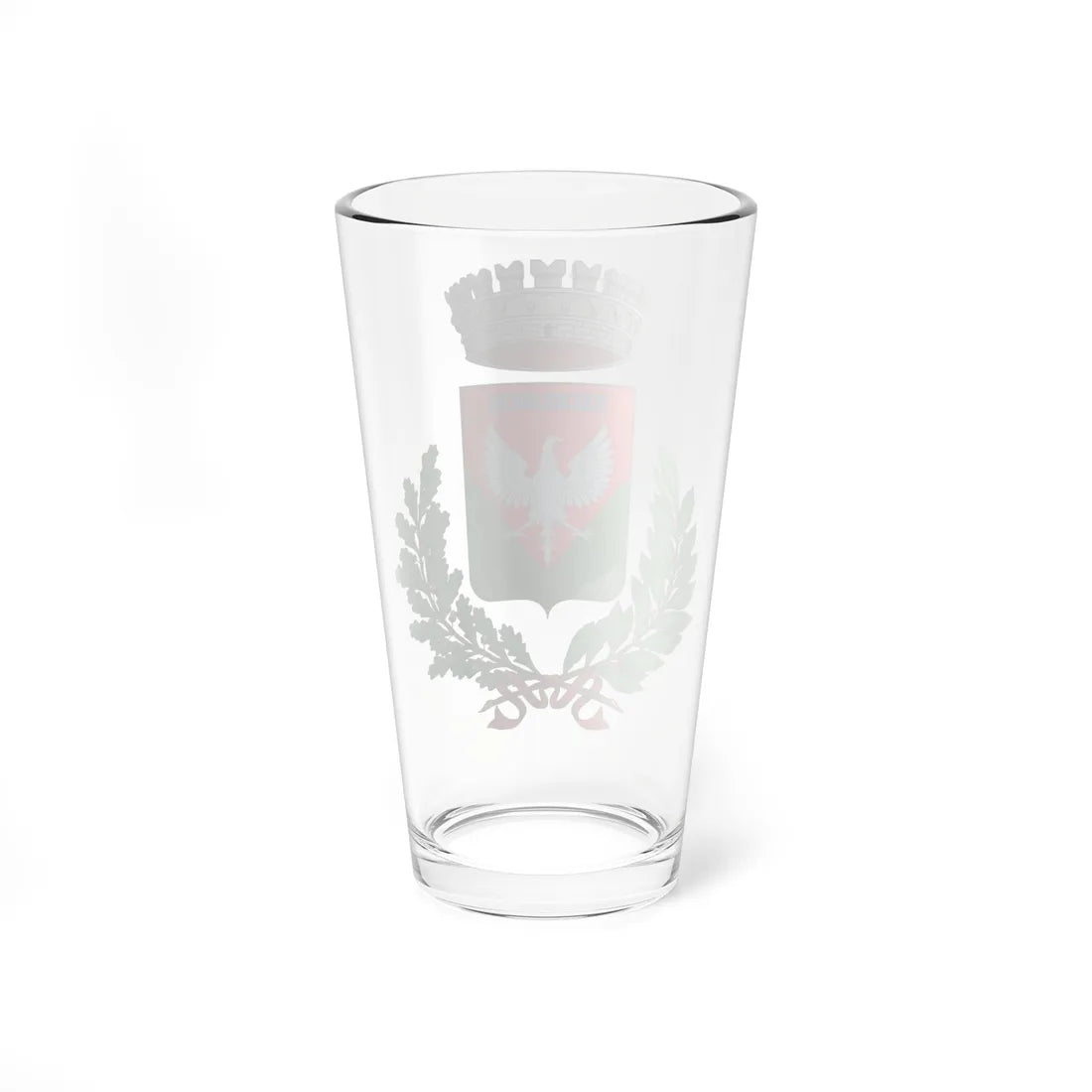 Alagna Valsesia-Stemma pre-2021 (Italy) (Coat of Arms) Pint Glass 16oz - Go Mug Yourself