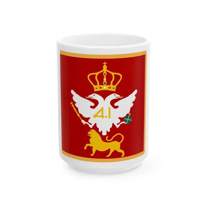 Alaj-barjak of Prince Danilo I 1858 (Montenegro) White Coffee Mug 15oz - Go Mug Yourself