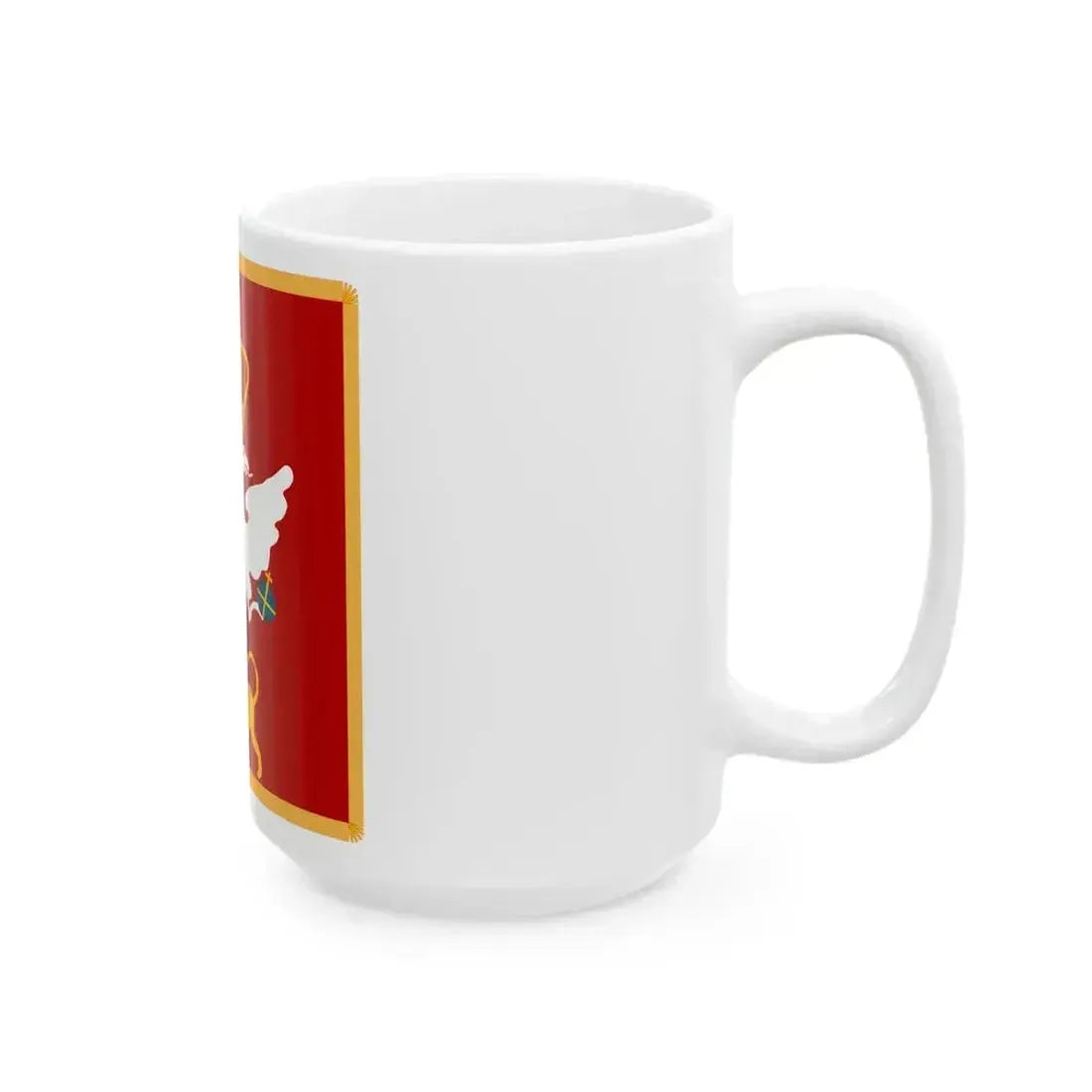 Alaj-barjak of Prince Danilo I 1858 (Montenegro) White Coffee Mug - Go Mug Yourself
