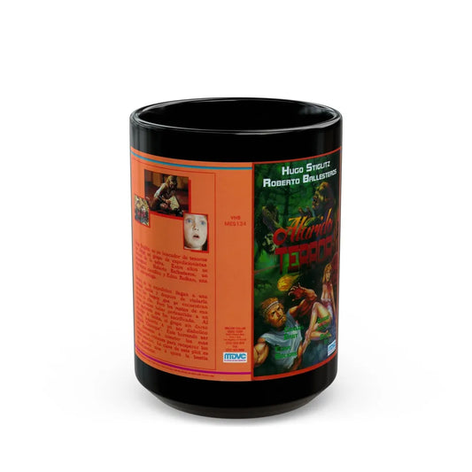 ALARIDO TERROR (VHS COVER) - Black Coffee Mug-15oz-Go Mug Yourself