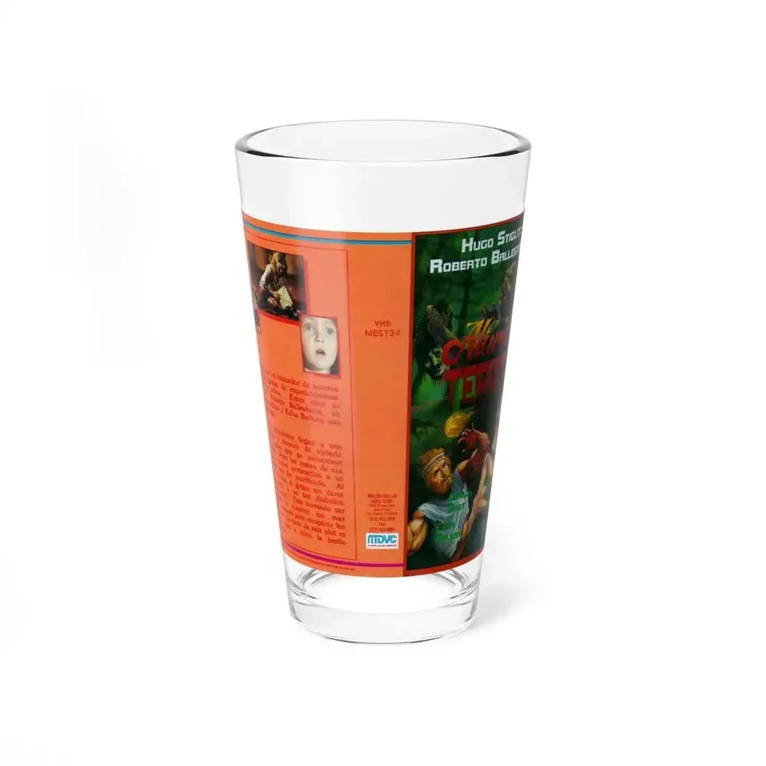 ALARIDO TERROR (VHS COVER) Pint Glass 16oz 16oz - Go Mug Yourself