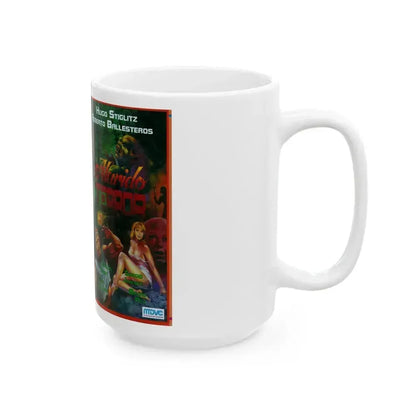 ALARIDO TERROR (VHS COVER) - White Coffee Mug - Go Mug Yourself