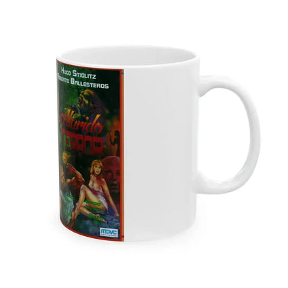 ALARIDO TERROR (VHS COVER) - White Coffee Mug - Go Mug Yourself