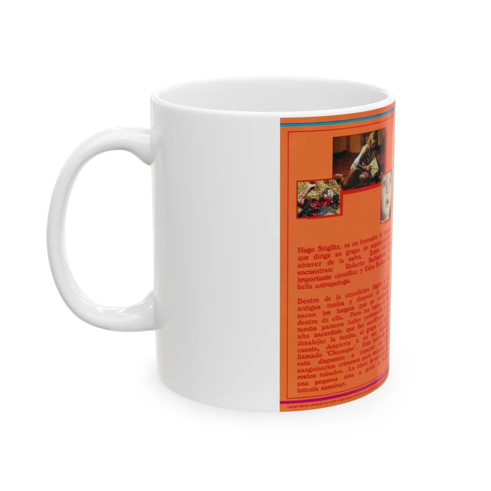 ALARIDO TERROR (VHS COVER) - White Coffee Mug-Go Mug Yourself