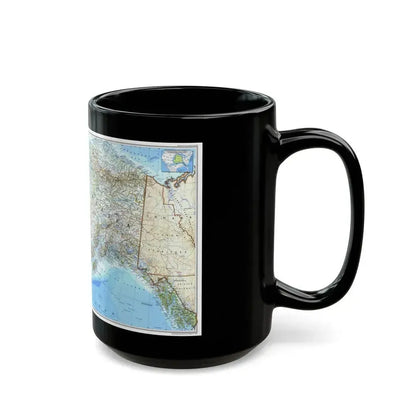 Alaska 1 (1994) (Map) Black Coffee Mug - Go Mug Yourself