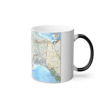 Alaska 1 (1994) (Map) Color Changing Mug 11oz-Go Mug Yourself