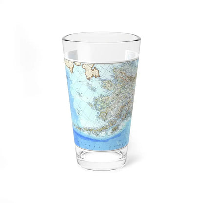 Alaska 1 (1994) (Map) Pint Glass 16oz-16oz-Go Mug Yourself