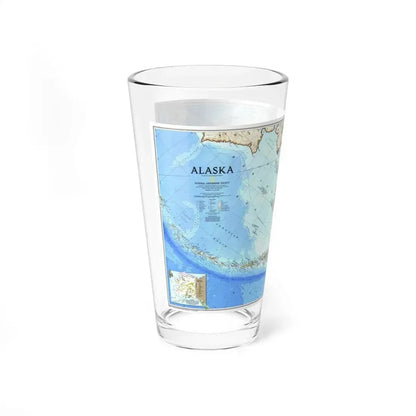 Alaska 1 (1994) (Map) Pint Glass 16oz - Go Mug Yourself