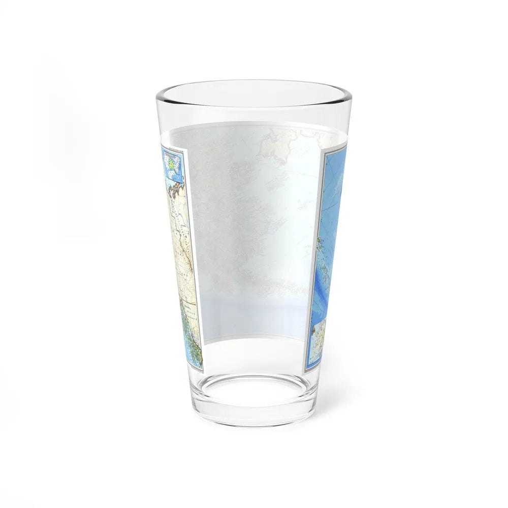 Alaska 1 (1994) (Map) Pint Glass 16oz-Go Mug Yourself