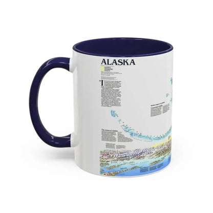 Alaska 2 (1994) (Map) Accent Coffee Mug - Go Mug Yourself