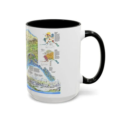 Alaska 2 (1994) (Map) Accent Coffee Mug - Go Mug Yourself