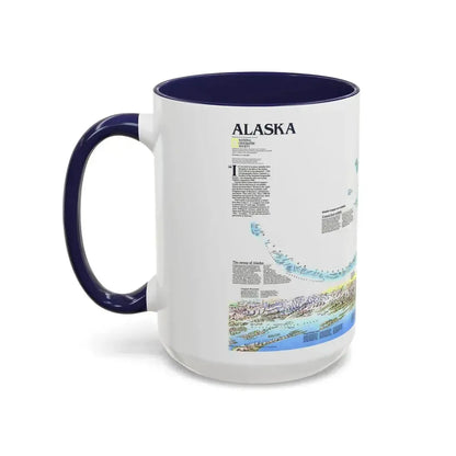 Alaska 2 (1994) (Map) Accent Coffee Mug - Go Mug Yourself