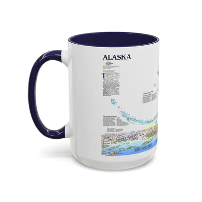 Alaska 2 (1994) (Map) Accent Coffee Mug-Go Mug Yourself