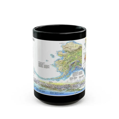 Alaska 2 (1994) (Map) Black Coffee Mug 15oz - Go Mug Yourself