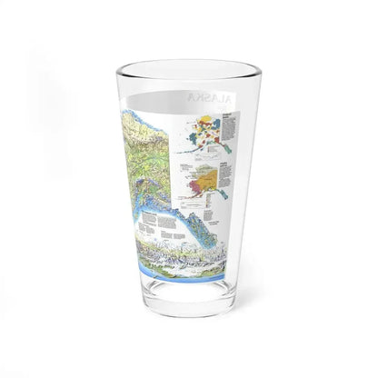 Alaska 2 (1994) (Map) Pint Glass 16oz - Go Mug Yourself