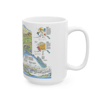 Alaska 2 (1994) (Map) White Coffee Mug-Go Mug Yourself