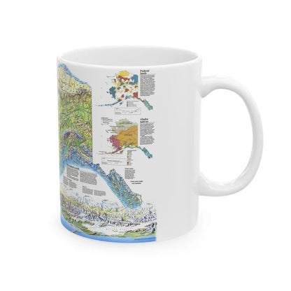 Alaska 2 (1994) (Map) White Coffee Mug-Go Mug Yourself