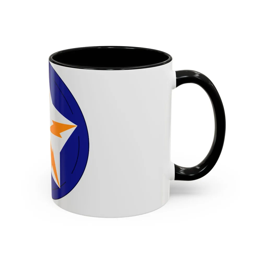 Alaska Communications System (U.S. Army) Accent Coffee Mug-Go Mug Yourself