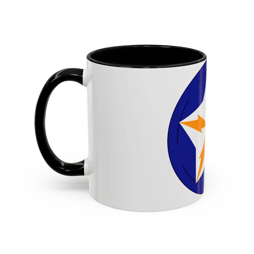 Alaska Communications System (U.S. Army) Accent Coffee Mug-Go Mug Yourself