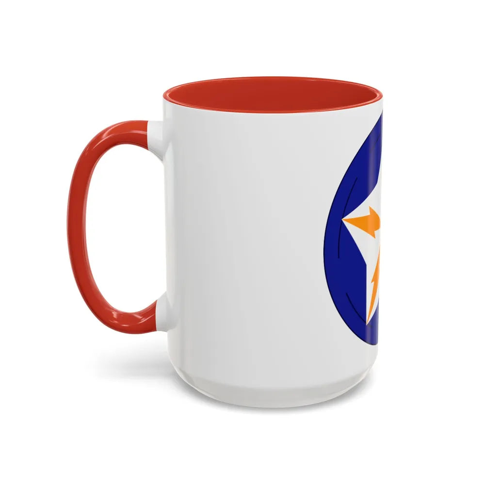 Alaska Communications System (U.S. Army) Accent Coffee Mug-Go Mug Yourself