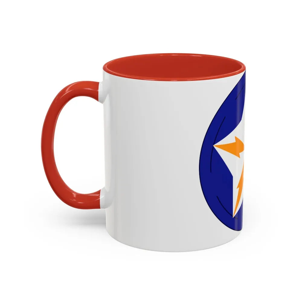 Alaska Communications System (U.S. Army) Accent Coffee Mug-Go Mug Yourself