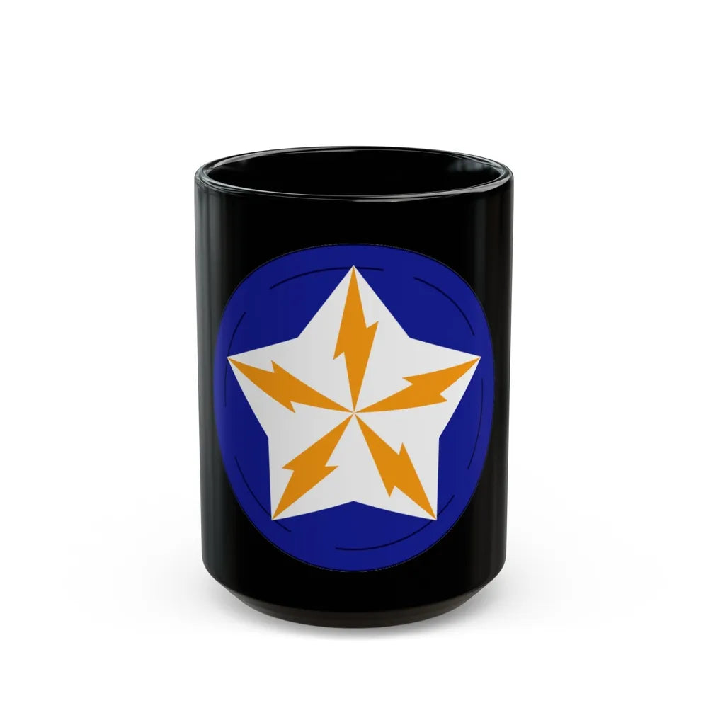 Alaska Communications System (U.S. Army) Black Coffee Mug-15oz-Go Mug Yourself