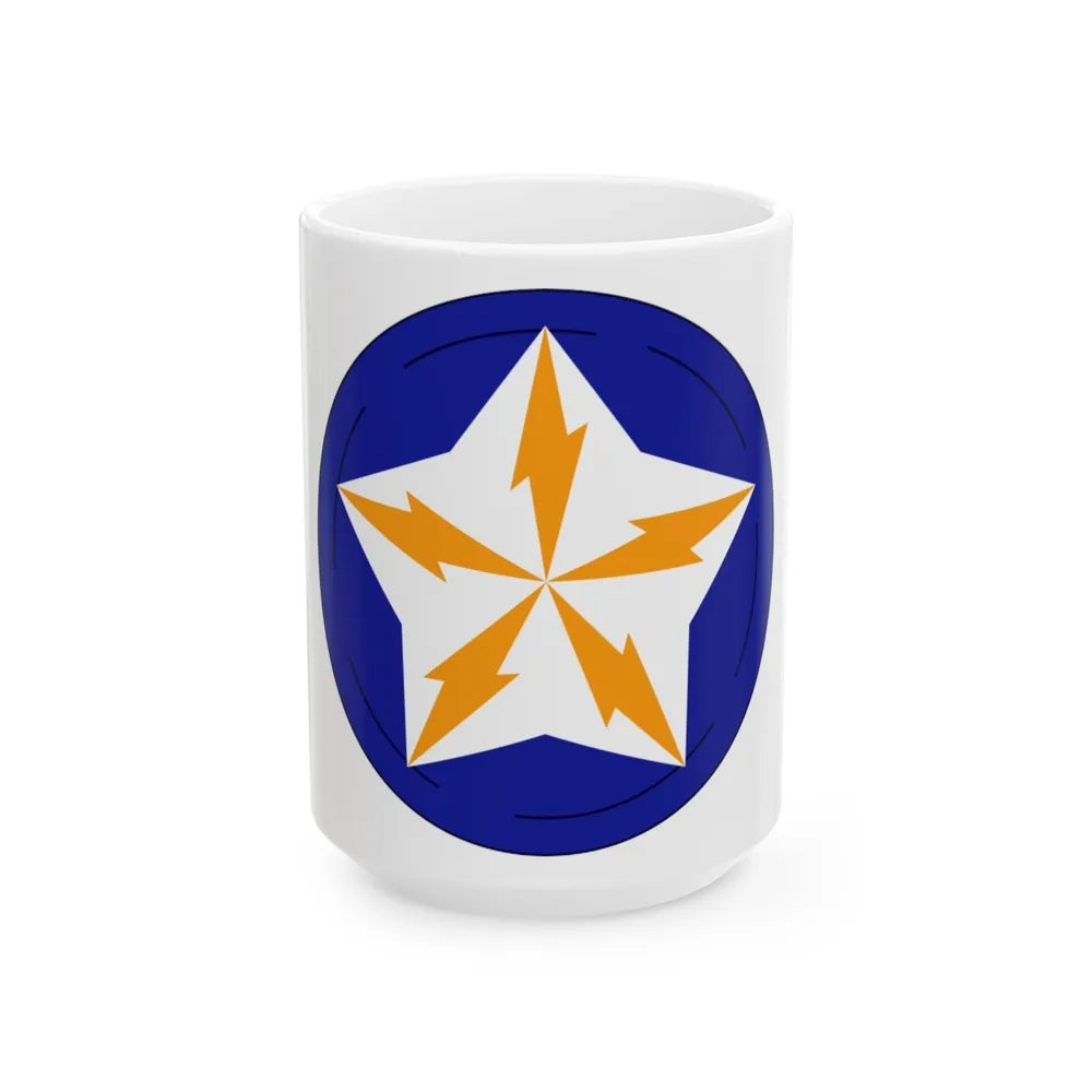 Alaska Communications System (U.S. Army) White Coffee Mug-15oz-Go Mug Yourself