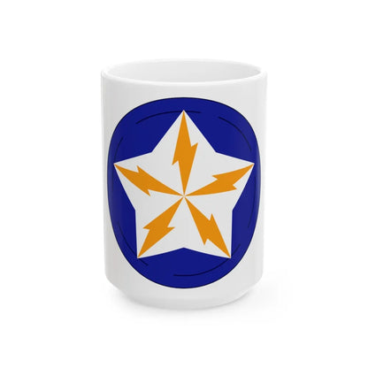 Alaska Communications System (U.S. Army) White Coffee Mug-15oz-Go Mug Yourself