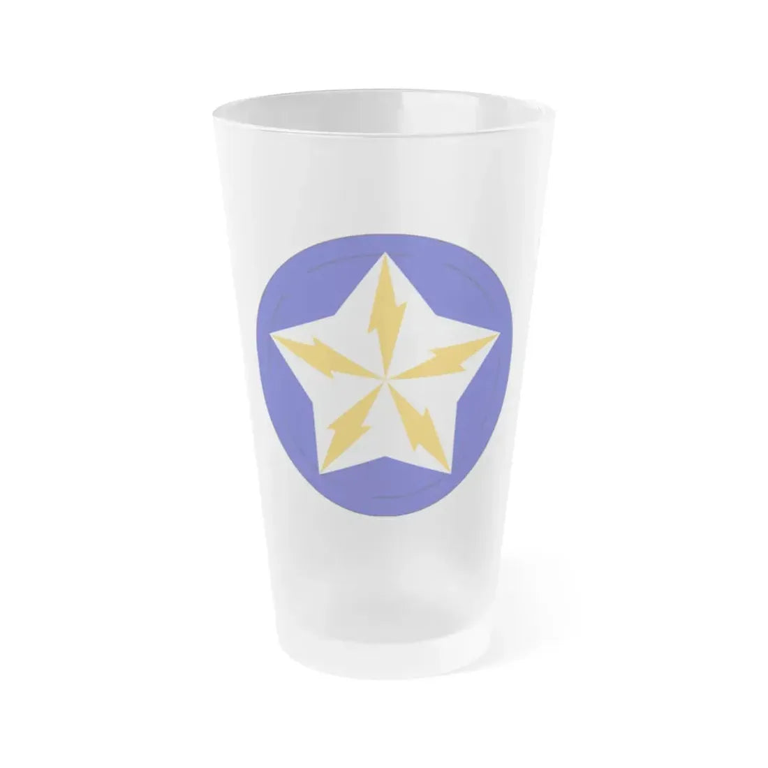 Alaska Communications System (U.S. Army) Frosted Pint Glass 16oz Default Title - Go Mug Yourself