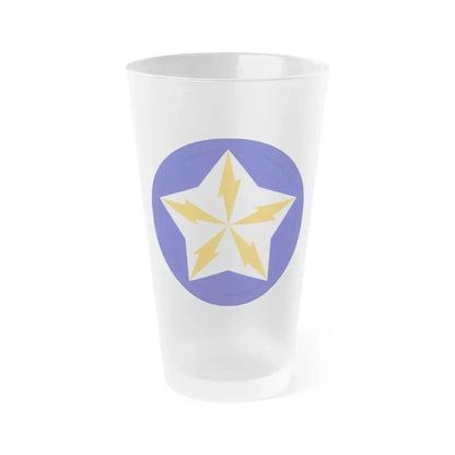 Alaska Communications System (U.S. Army) Frosted Pint Glass 16oz Default Title - Go Mug Yourself