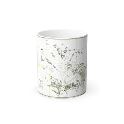 Alaska - Muir Glacier (1890) (Map) Color Changing Mug 11oz Default Title 11oz - Go Mug Yourself