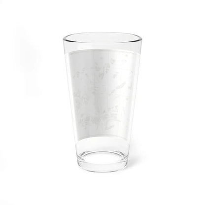 Alaska - Muir Glacier (1890) (Map) Pint Glass 16oz-Go Mug Yourself