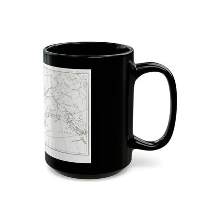 Alaska - Sketch Map (1891) (Map) Black Coffee Mug - Go Mug Yourself