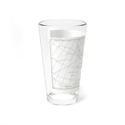 Alaska - Sketch Map (1891) (Map) Pint Glass 16oz-Go Mug Yourself