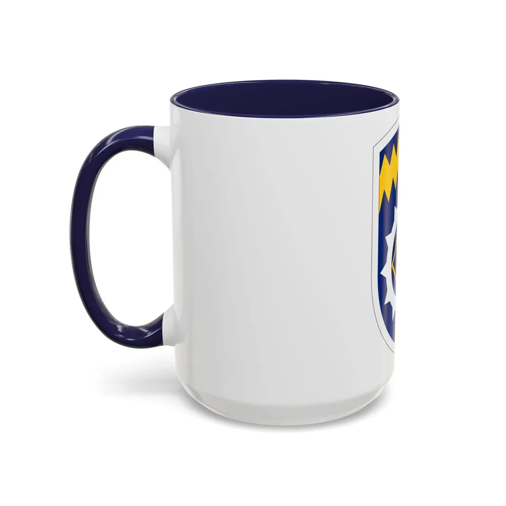 Alaska Support Command (U.S. Army) Accent Coffee Mug-Go Mug Yourself