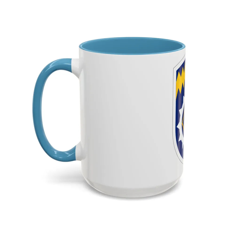 Alaska Support Command (U.S. Army) Accent Coffee Mug-Go Mug Yourself