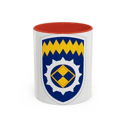 Alaska Support Command (U.S. Army) Accent Coffee Mug 11oz Red - Go Mug Yourself