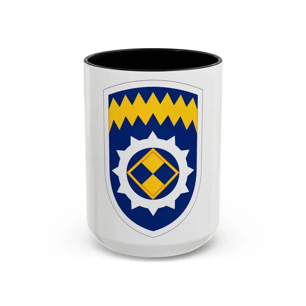 Alaska Support Command (U.S. Army) Accent Coffee Mug 15oz Black - Go Mug Yourself