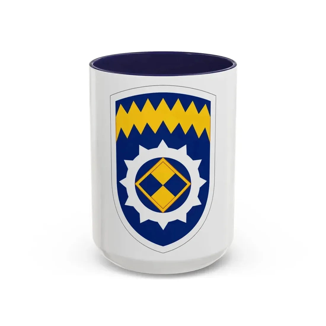 Alaska Support Command (U.S. Army) Accent Coffee Mug 15oz Navy - Go Mug Yourself